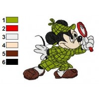 Mickey Mouse Embroidery 12